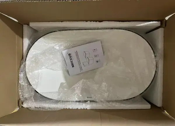 MIXXUS PREMIUM WAVE-0105 EDGE, раковина накладна, чорна (MP6556)