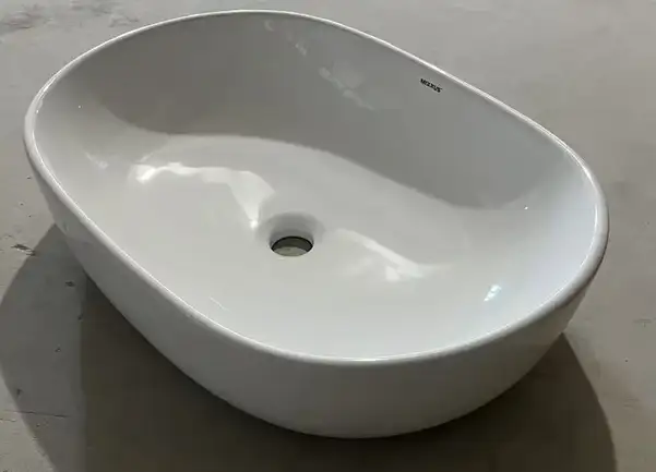 MIXXUS PREMIUM ELLIPSE-0105 Раковина накладна, біла (MP6563)