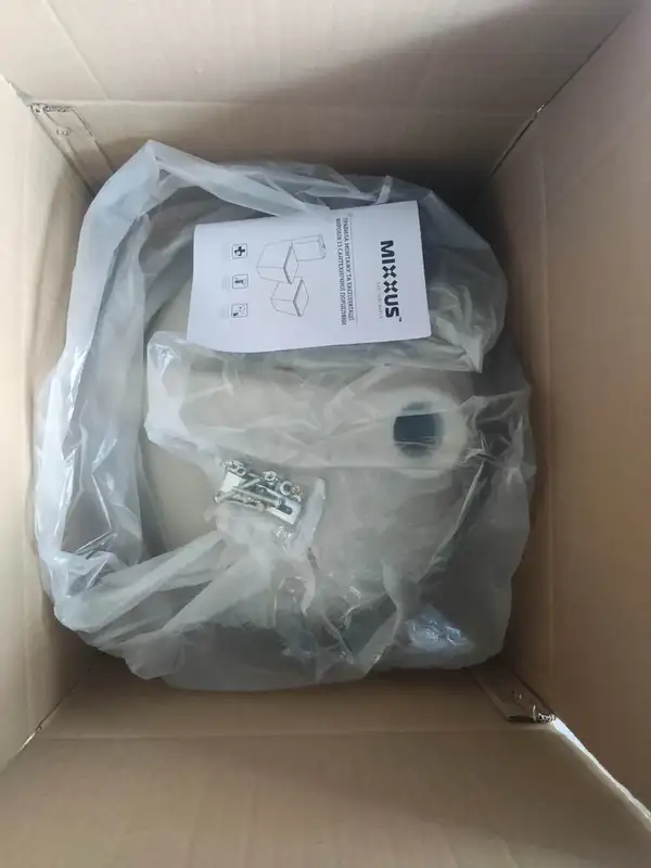 MIXXUS PREMIUM TOPPER-1701 Раковина, біла (MP6568)