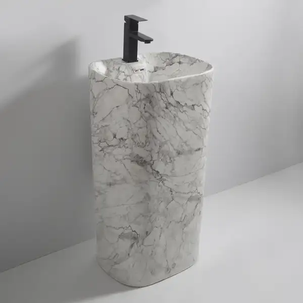 MIXXUS PREMIUM DIVERSE-1101 MARBLE Раковина моноблок (MP6575)