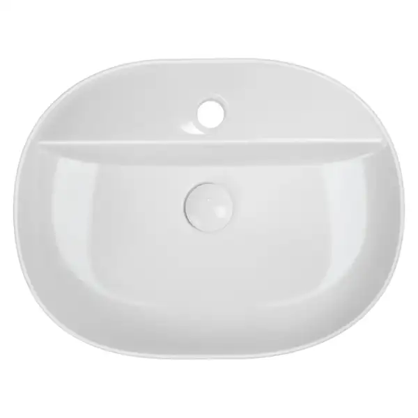 MIXXUS PREMIUM ELLIPSE-0203 Раковина накладна, біла (MP6678)