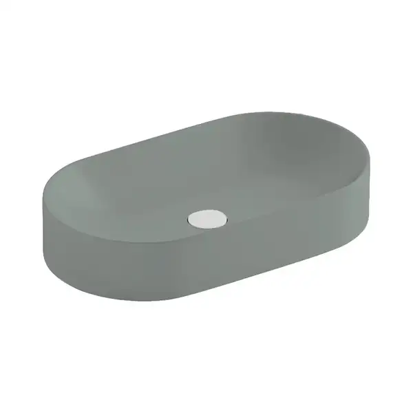 Nic-Design Умивальник на стільницю Nic Desing Pin 60х37х12 см, Cemento матовий (001713047) Nic-Design Умивальник на стільницю Nic Desing Pin 60х37х12 см, Cemento матовий (001713047)