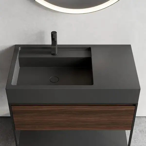 Nic-Design Умивальник підвісний Nic Design Elen 120 чаша зліва, antracite (001734CF013) (001734013CF) Nic-Design Умивальник підвісний Nic Design Elen 120 чаша зліва, antracite (001734CF013) (001734013CF)