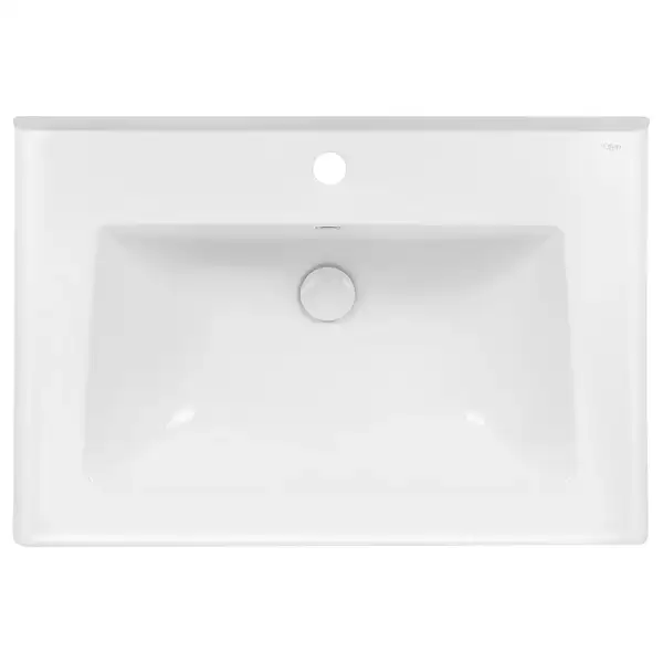 Раковина Qtap Albatross 5C 600х480х210 White с донным клапаном QT01115060CW
