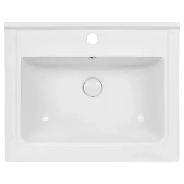 Раковина Qtap Albatross Q 600х480х230 White с донным клапаном QT01115060QW