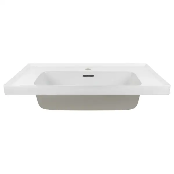Раковина Qtap Albatross A 800х500х230 White с донным клапаном QT01115080AW