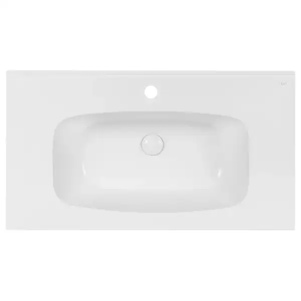Раковина Qtap Albatross 5H 900х500х210 White с донным клапаном QT01115090HW