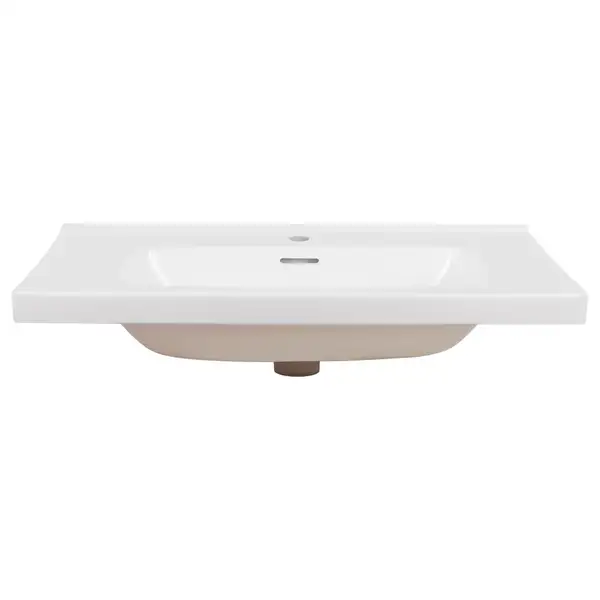 Раковина Qtap Albatross 5H 900х500х210 White с донным клапаном QT01115090HW
