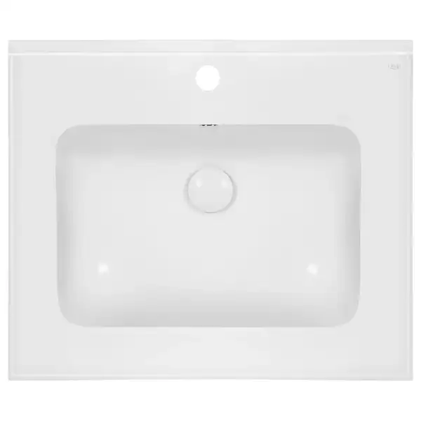 Раковина Qtap Albatross E49 600х490х200 White с донным клапаном QT01119060E49W