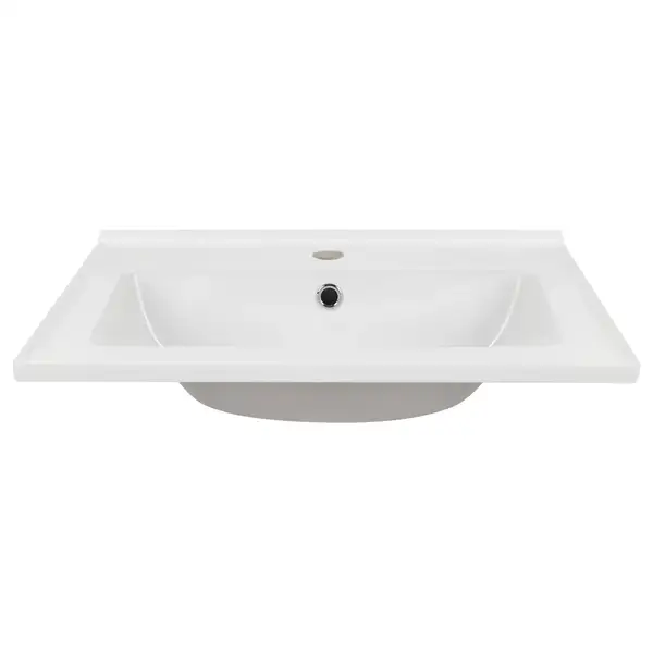 Раковина Qtap Albatross E49 600х490х200 White с донным клапаном QT01119060E49W