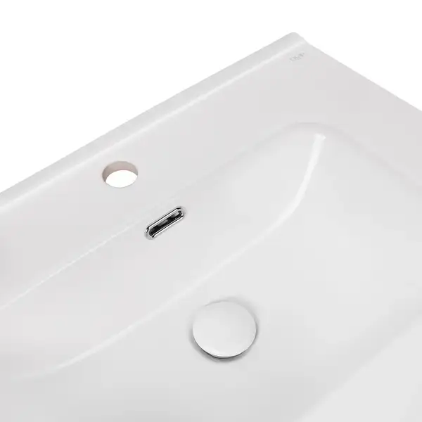 Раковина Qtap Albatross 9H 600х460х180 White с донным клапаном QT01119060HW