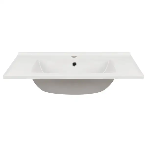 Раковина Qtap Albatross E49 700х490х200 White с донным клапаном QT01119070E49W