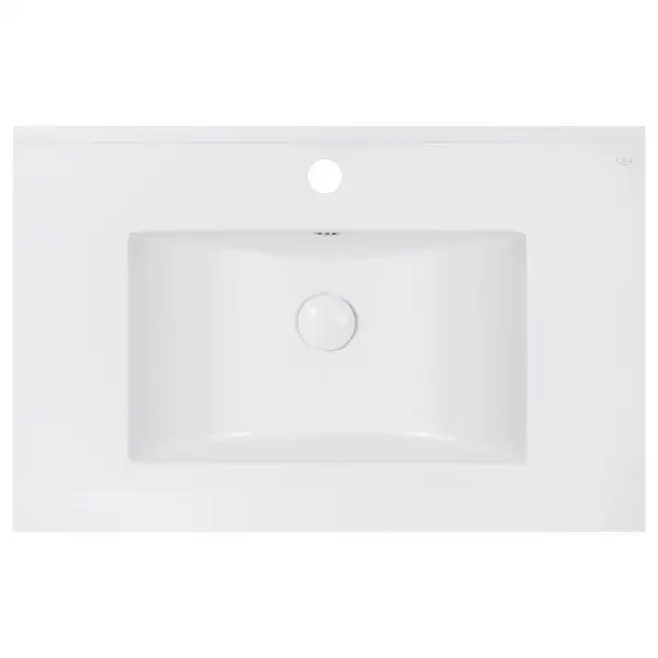 Раковина Qtap Albatross E 800х460х180 White с донным клапаном QT01119080EW