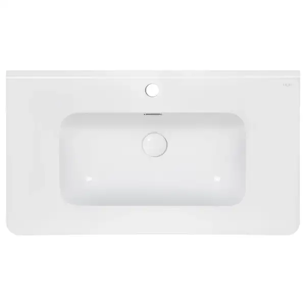 Раковина Qtap Albatross 9H 800х460х180 White с донным клапаном QT01119080HW
