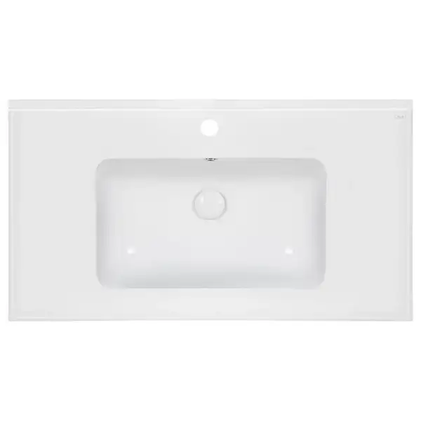 Раковина Qtap Albatross E49 900х490х200 White с донным клапаном QT01119090E49W