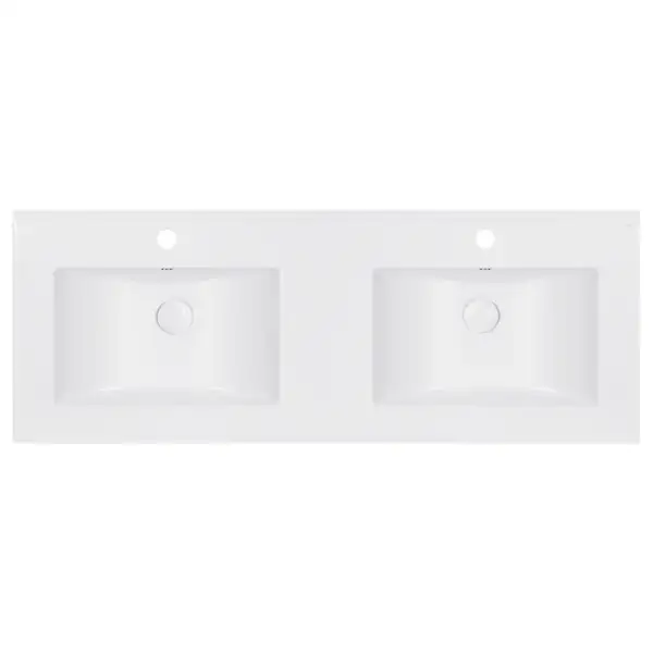 Раковина Qtap Albatross ED 1200х460х180 White с донным клапаном QT01119120EDW