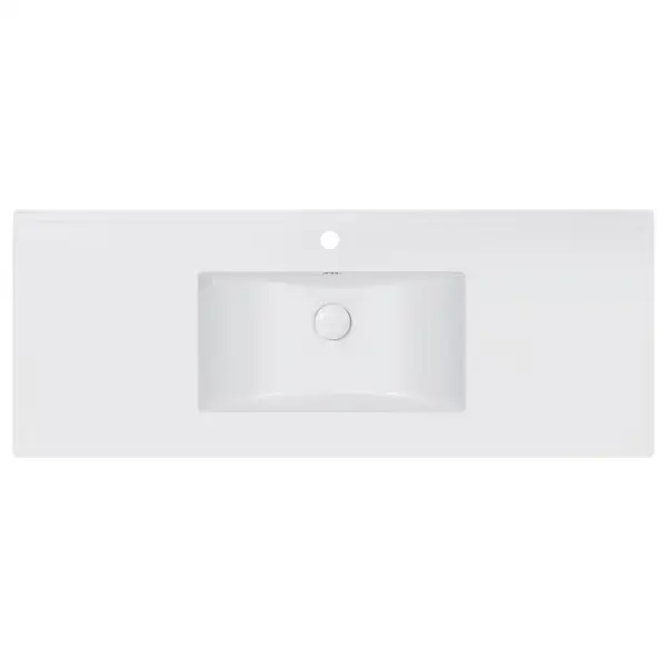 Раковина Qtap Albatross E 1200х460х180 White с донным клапаном QT01119120EW