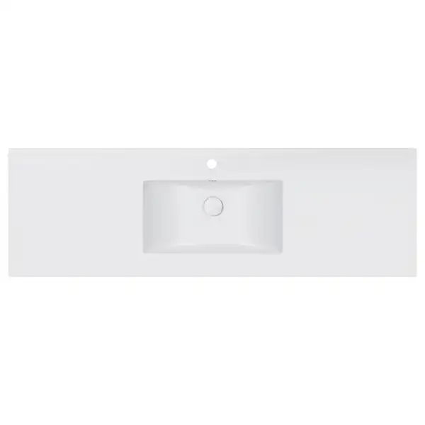 Раковина Qtap Albatross E 1500х460х180 White с донным клапаном QT01119150EW