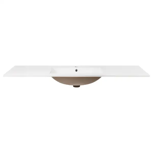 Раковина Qtap Albatross E 1500х460х180 White с донным клапаном QT01119150EW