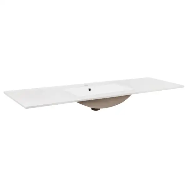Раковина Qtap Albatross E 1500х460х180 White с донным клапаном QT01119150EW