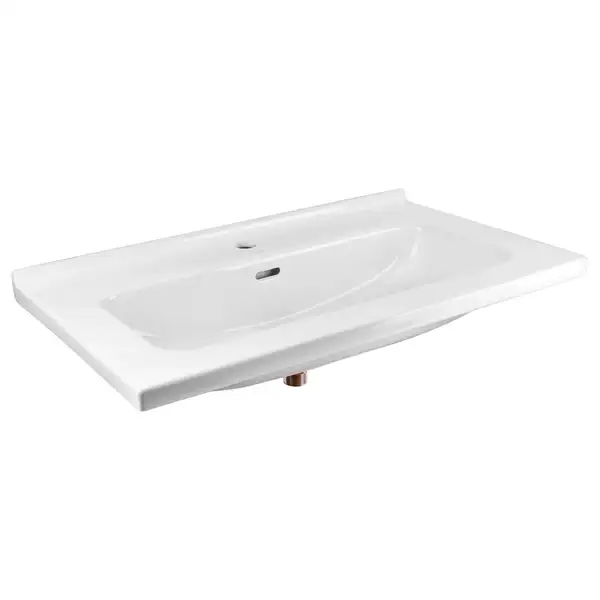 Раковина Qtap Albatross 01 815х467х195 White с донным клапаном QT0111FL8167CW