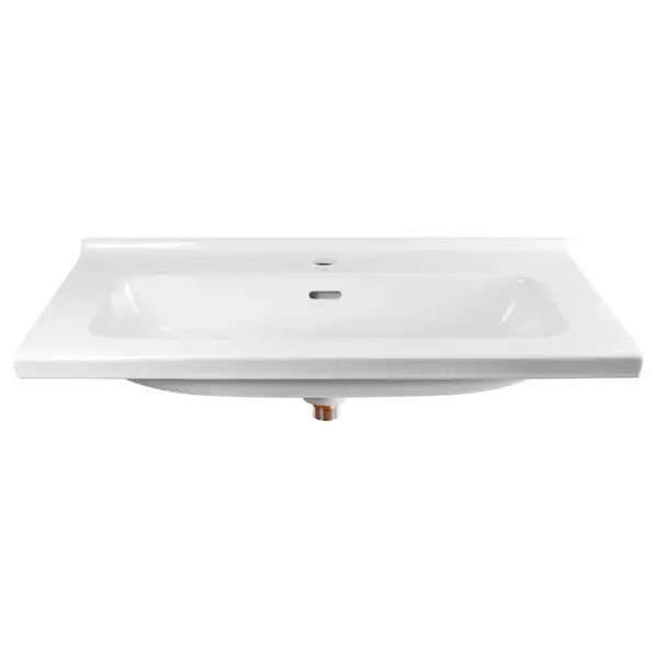 Раковина Qtap Albatross 01 815х467х195 White с донным клапаном QT0111FL8167CW