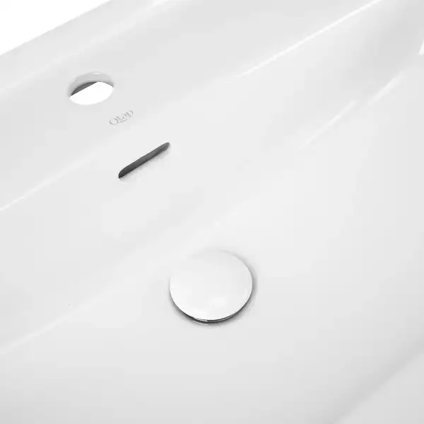 Раковина Qtap Albatross 01 815х467х195 White с донным клапаном QT0111FL8167CW