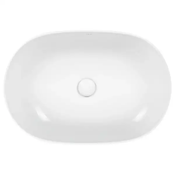 Раковина-чаша Qtap Cardinal 600х400х145 White с донным клапаном QT04117060IW