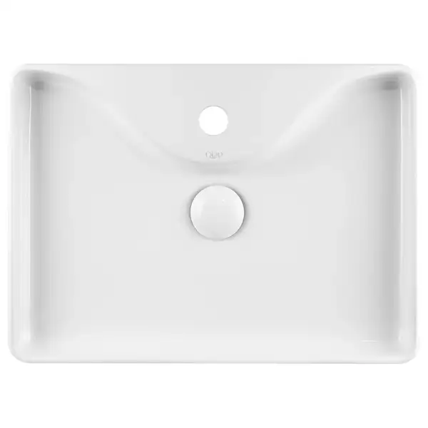Раковина-чаша Qtap Crow 515х370х120 White с донным клапаном QT0511A064W