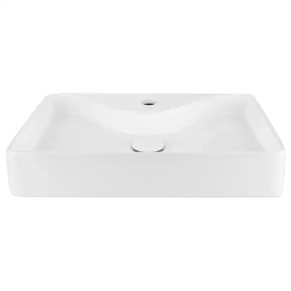 Раковина-чаша Qtap Crow 515х370х120 White с донным клапаном QT0511A064W