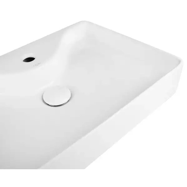 Раковина-чаша Qtap Crow 515х370х120 White с донным клапаном QT0511A064W
