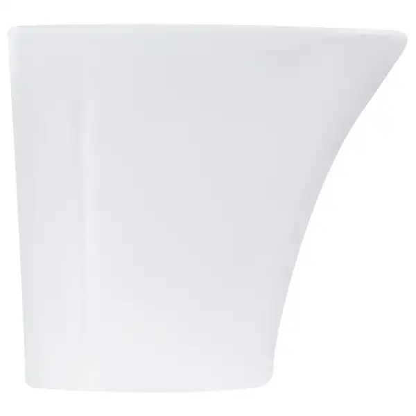Раковина подвесная моноблок Qtap Crow 500х400х385 White с донным клапаном QT0511G815W