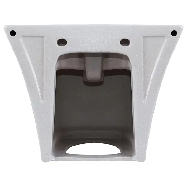 Раковина подвесная моноблок Qtap Crow 500х400х385 White с донным клапаном QT0511G815W