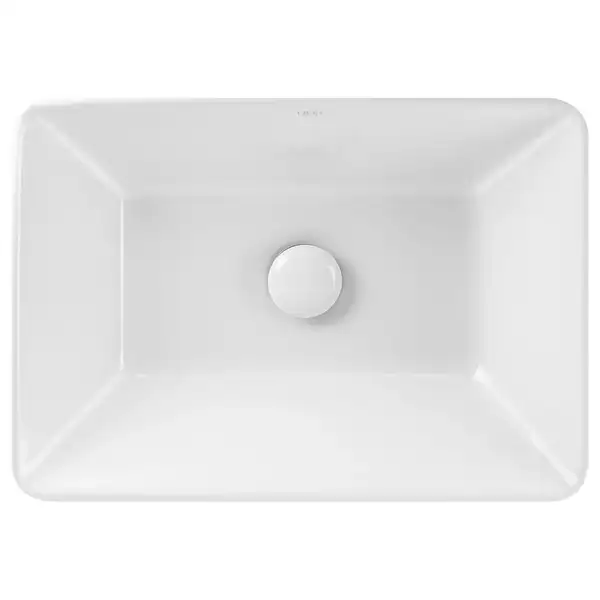 Раковина Qtap Crow 500x350x180 White с донным клапаном QT0511L582W