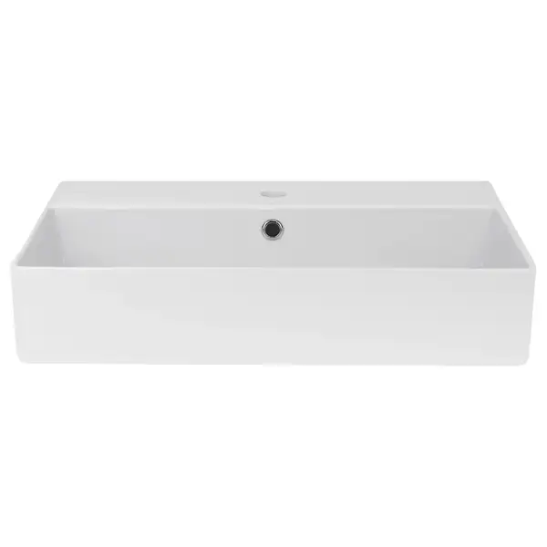 Раковина Qtap Crow 600х450х150 White с донным клапаном QT0511WL032W