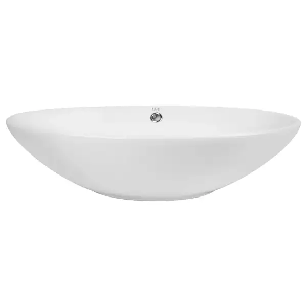 Раковина Qtap Dove 625х415х150 White с донным клапаном QT06113077W