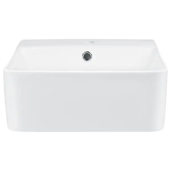 Раковина Qtap Nando B 400х420х155 White с донным клапаном QT12117040BW