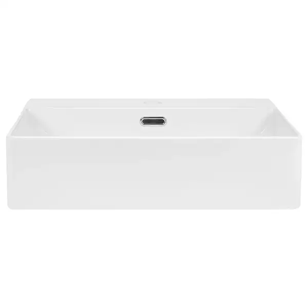 Раковина Qtap Nando C 500х420х125 White с донным клапаном QT12117050CW
