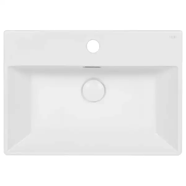 Раковина Qtap Nando K 500х355х125 White с донным клапаном QT12117050KW