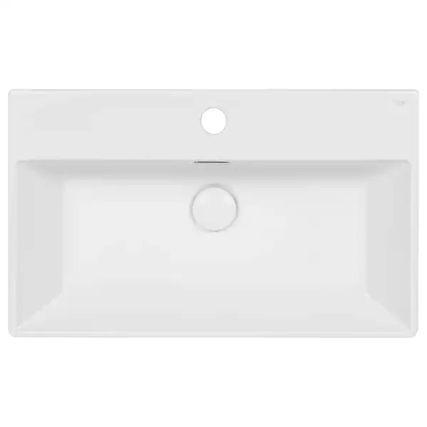 Раковина Qtap Nando K 600х355х125 White с донным клапаном QT12117060KW