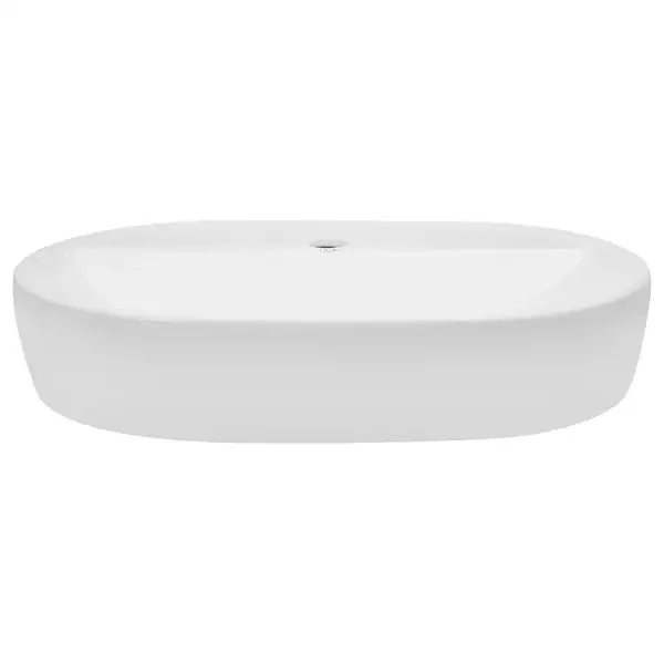 Раковина Qtap Scorpio 610x400x120 White с донным клапаном QT14112203W