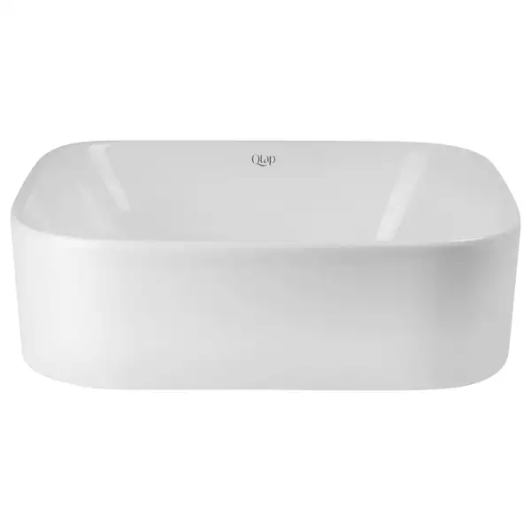 Раковина-чаша Qtap Scorpio 350х390х120 White с донным клапаном QT14112241W