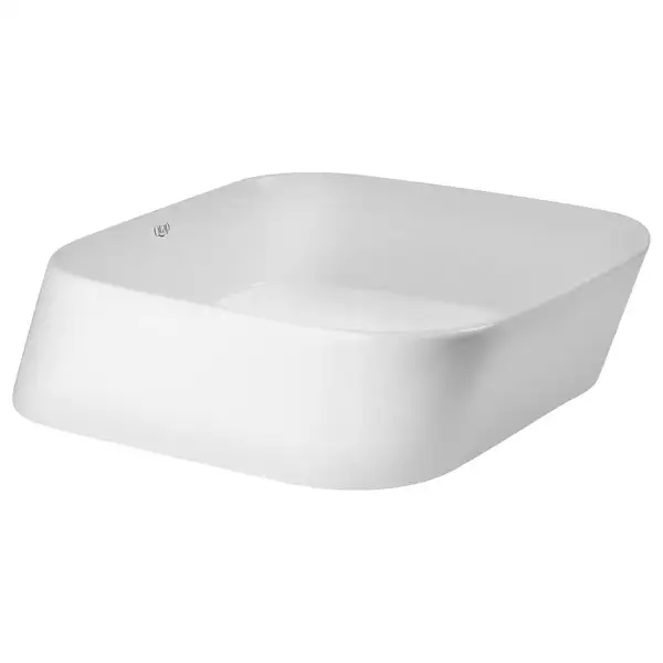 Раковина-чаша Qtap Scorpio 350х390х120 White с донным клапаном QT14112241W