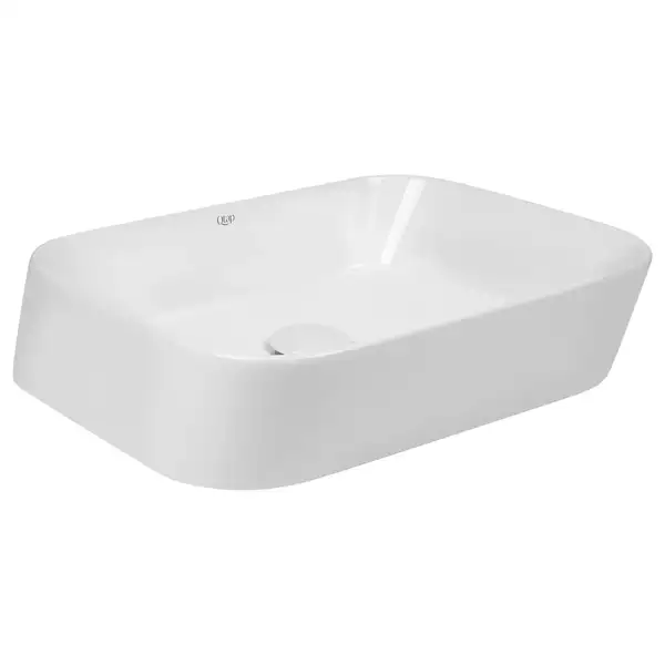 Раковина-чаша Qtap Scorpio 450х390х120 White с донным клапаном QT14112242W