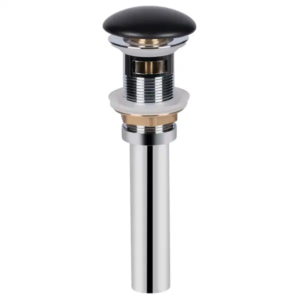 Раковина Qtap Scorpio 400x400x140 Matt black с донным клапаном QT14113018BMBMB