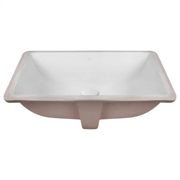 Раковина Qtap Stork 555х410х200 White с донным клапаном QT1511LU022W