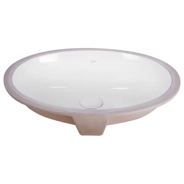 Раковина Qtap Stork 495х410х185 White с донным клапаном QT1511LU023W