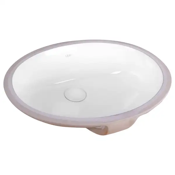 Раковина Qtap Stork 495х410х185 White с донным клапаном QT1511LU023W