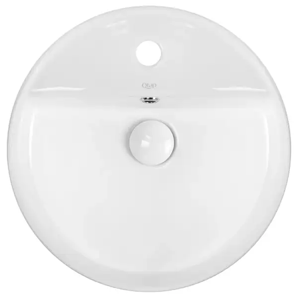 Раковина-чаша Qtap Swan 420х420х145 White с донным клапаном QT1611A051TW
