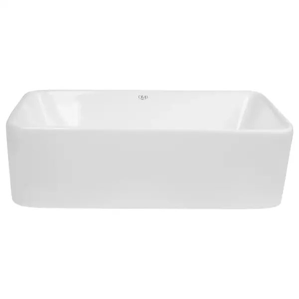 Раковина-чаша Qtap Tern 475х370х140 White с донным клапаном QT17112074W